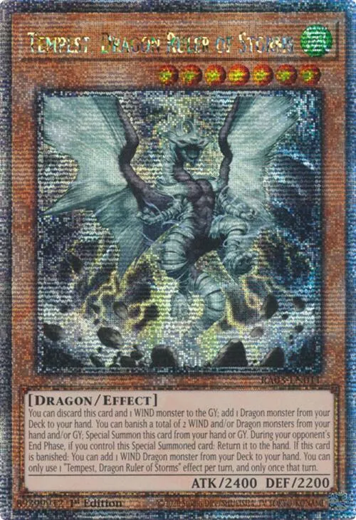 Tempest, Dragon Ruler of Storms - Quarter Century Secret Rare