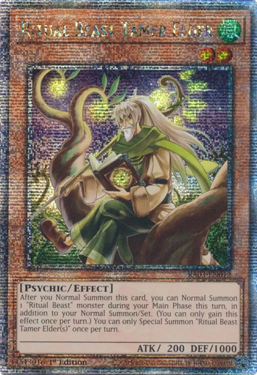 Ritual Beast Tamer Elder - Quarter Century Secret Rare