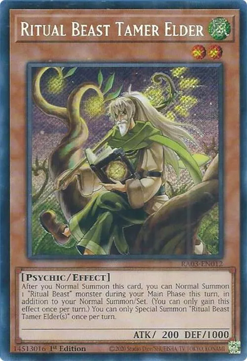 Ritual Beast Tamer Elder - Secret Rare