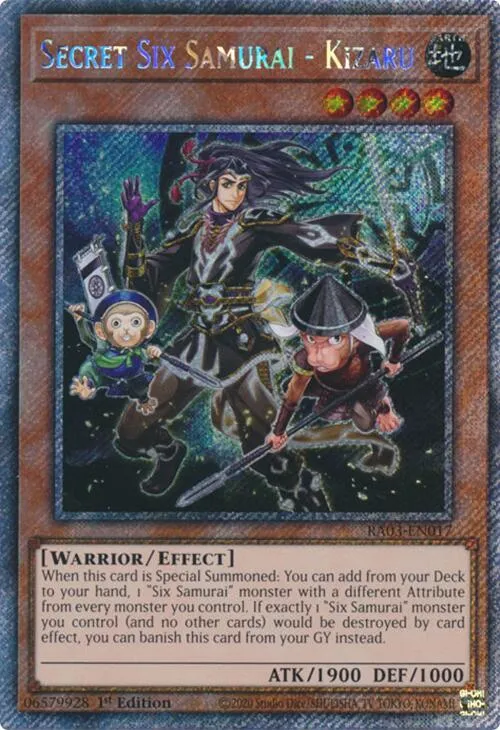 Secret Six Samurai - Kizaru - Platinum Secret Rare