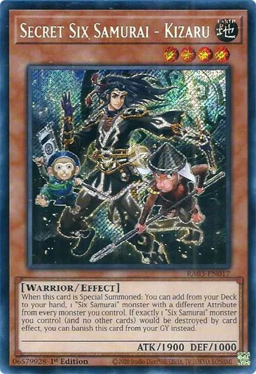 Secret Six Samurai - Kizaru - Secret Rare