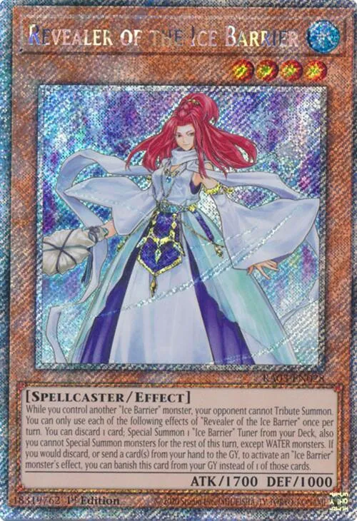 Revealer of the Ice Barrier - Platinum Secret Rare