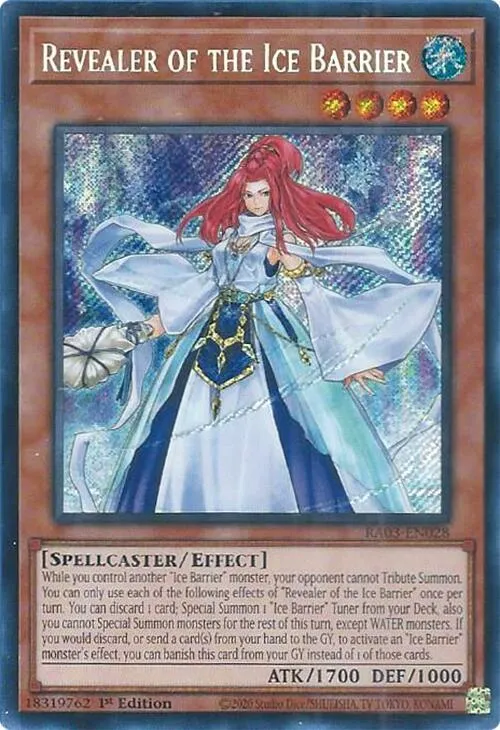 Revealer of the Ice Barrier - Secret Rare
