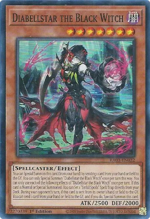 Diabellstar the Black Witch - 1st Edition