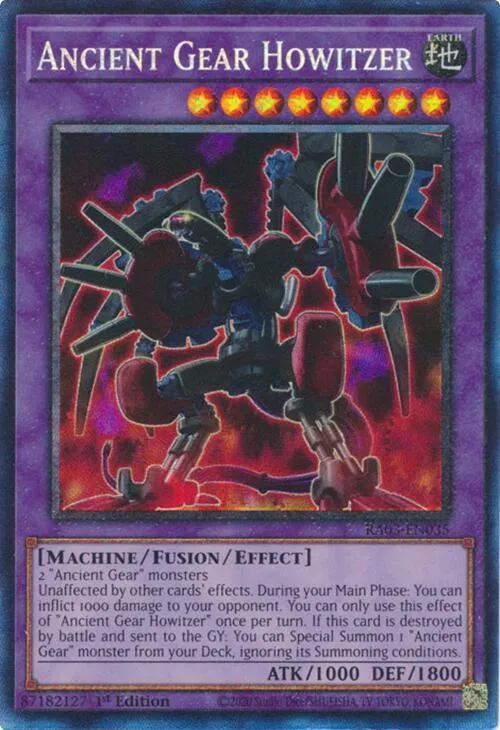 Ancient Gear Howitzer - Pcr