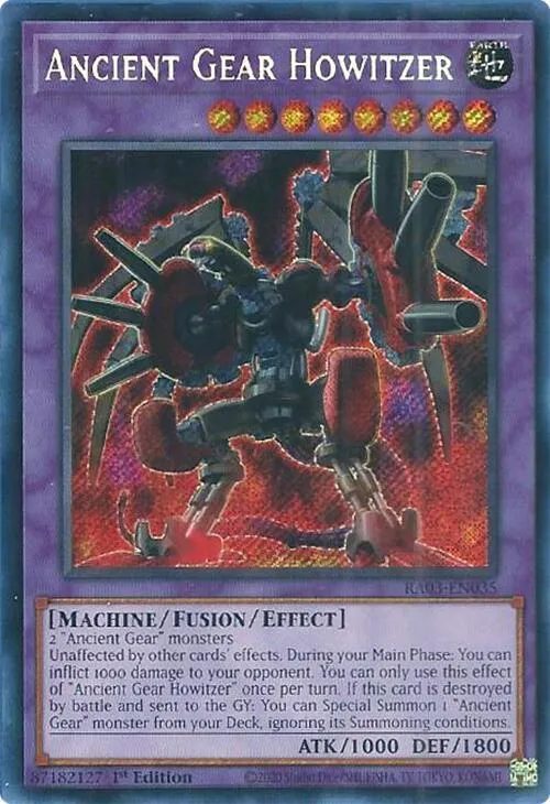 Ancient Gear Howitzer - Secret Rare