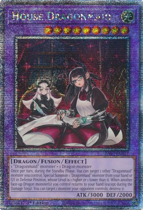 House Dragonmaid - Alternate Art Quarter Century 