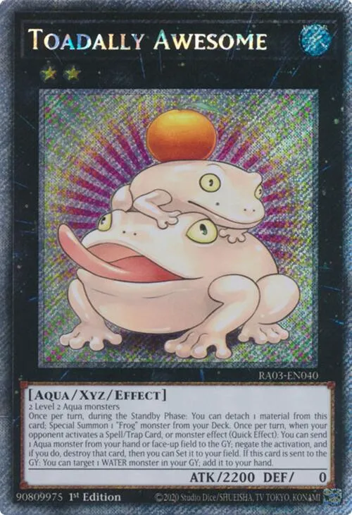 Toadally Awesome - Platinum Secret Rare
