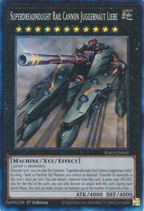 Superdreadnought Rail Cannon Juggernaut Liebe - Pcr