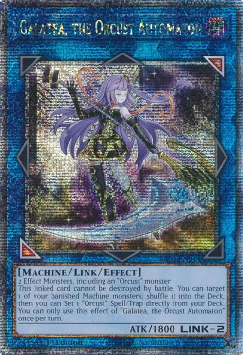 Galatea, the Orcust Automaton - Quarter Century Secret Rare