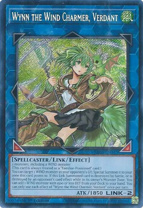Wynn the Wind Charmer, Verdant - Secret Rare