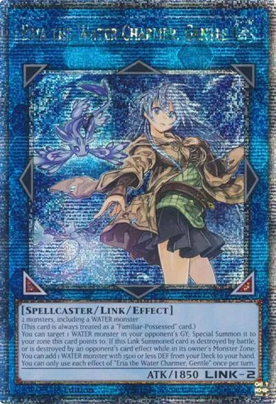 Eria the Water Charmer, Gentle - Quarter Century Secret Rare