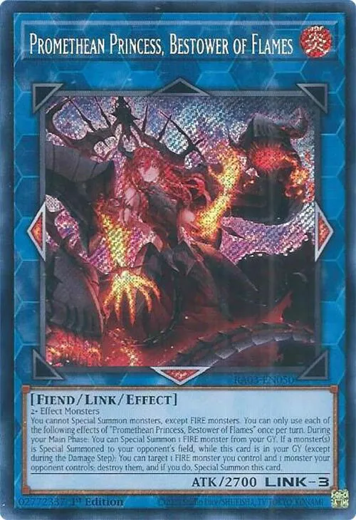 Promethean Princess, Bestower of Flames - Secret Rare