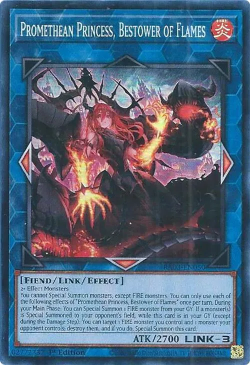 Promethean Princess, Bestower of Flames - 1st Edition