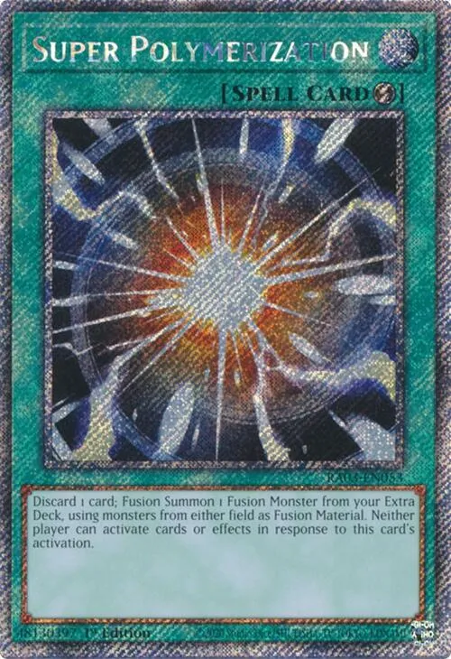 Super Polymerization - Platinum Secret Rare