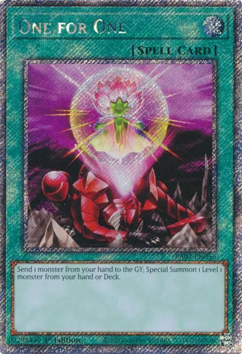 One for One - Platinum Secret Rare
