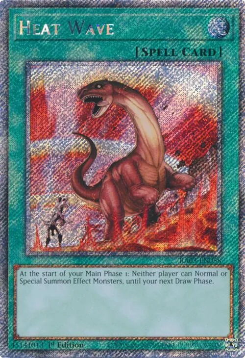Heat Wave - Platinum Secret Rare