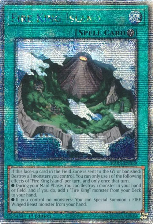 Fire King Island - Quarter Century Secret Rare