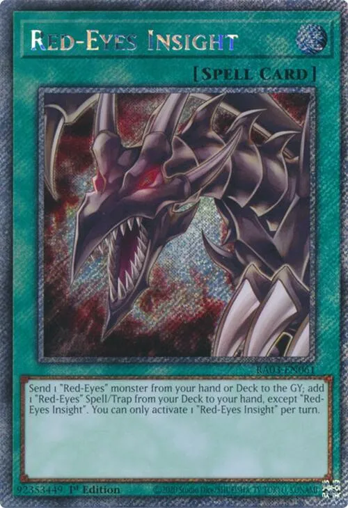 Red-Eyes Insight - Platinum Secret Rare