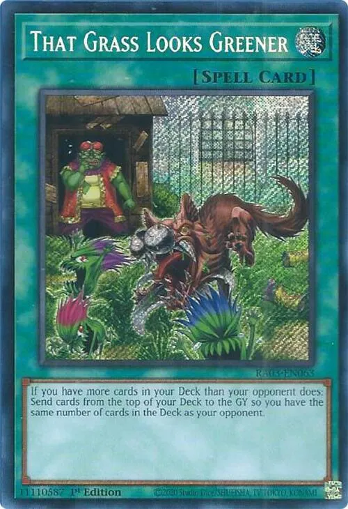 That Grass Looks Greener - Secret Rare