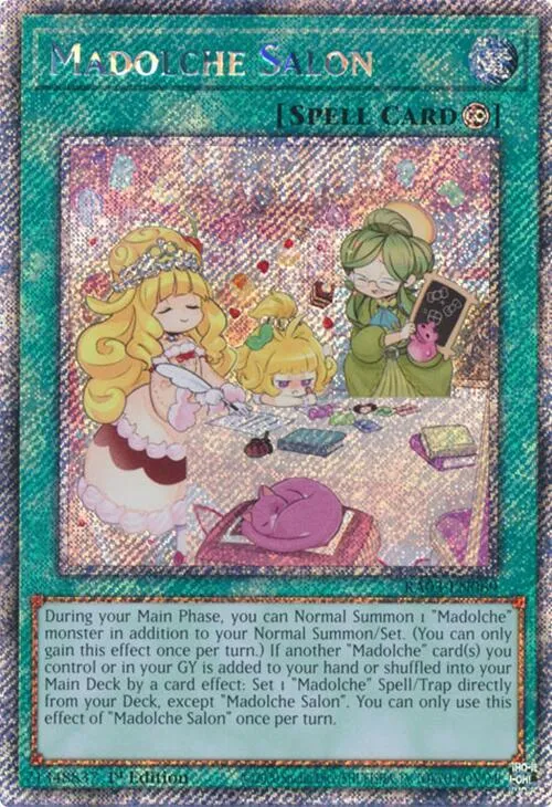 Madolche Salon - Platinum Secret Rare