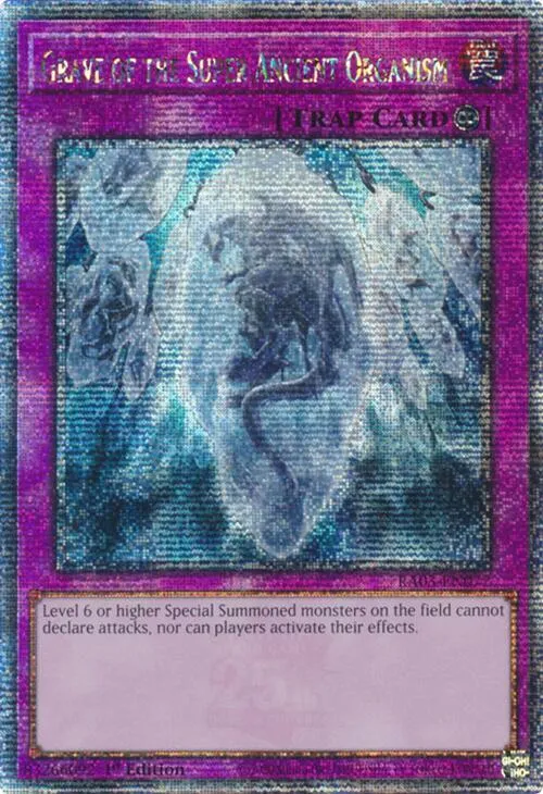 Grave of the Super Ancient Organism - Quarter Century Secret Rare