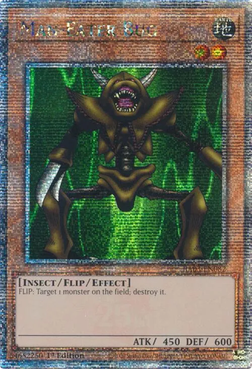 Man-Eater Bug - Quarter Century Secret Rare