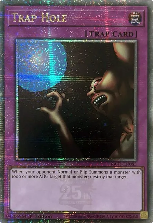 Trap Hole - Quarter Century Secret Rare