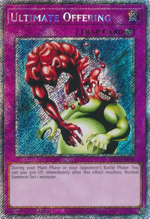 Ultimate Offering - Platinum Secret Rare