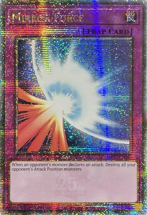 Mirror Force - Quarter Century Secret Rare