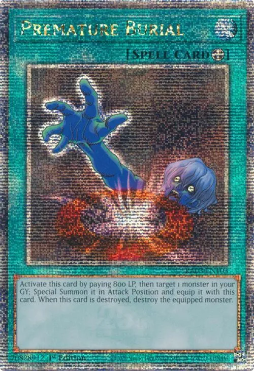 Premature Burial - Quarter Century Secret Rare