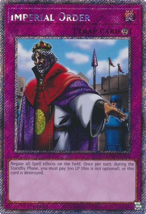 Imperial Order - Platinum Secret Rare