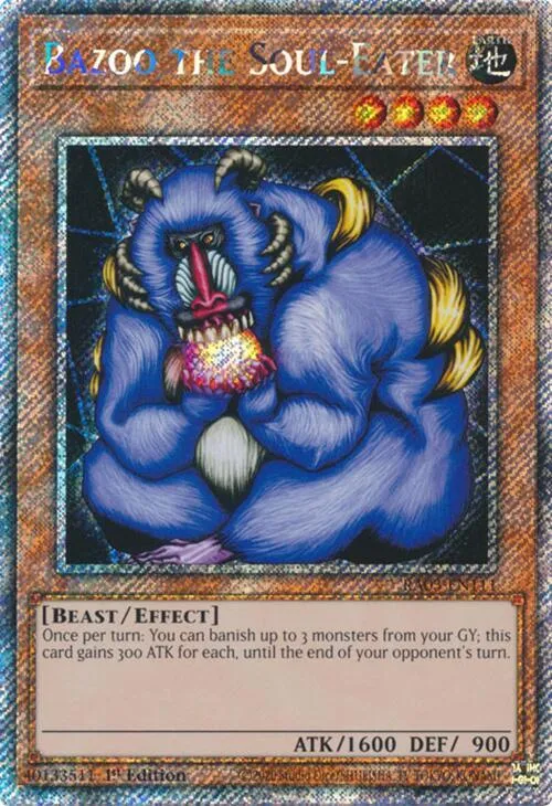 Bazoo the Soul-Eater - Platinum Secret Rare