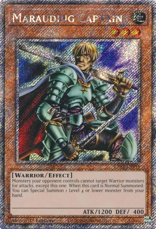 Marauding Captain - Platinum Secret Rare