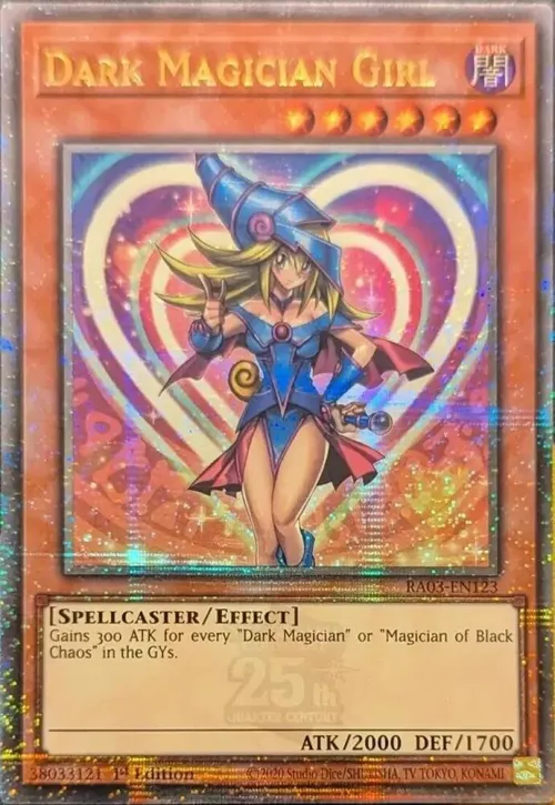Dark Magician Girl - Quarter Century Secret Rare A