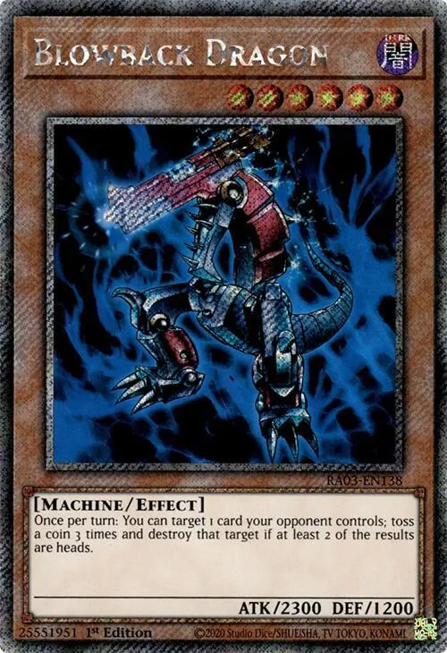 Blowback Dragon - Platinum Secret Rare