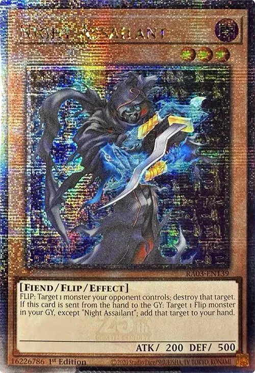 Night Assailant - Quarter Century Secret Rare