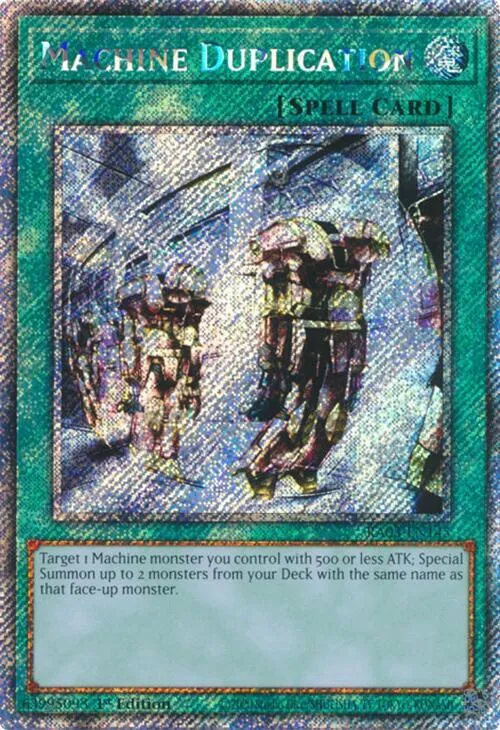Machine Duplication - Platinum Secret Rare