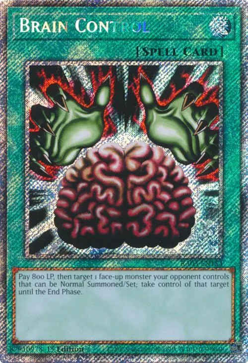 Brain Control - Platinum Secret Rare