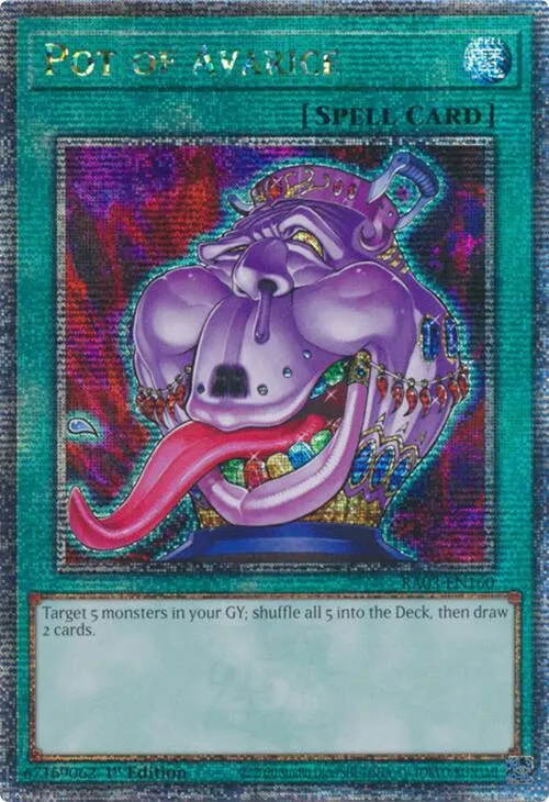 Pot of Avarice - Quarter Century Secret Rare