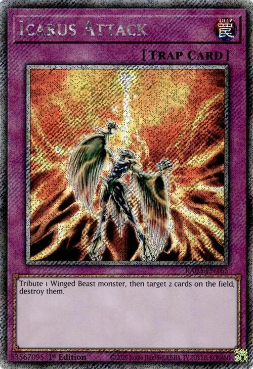Icarus Attack - Platinum Secret Rare