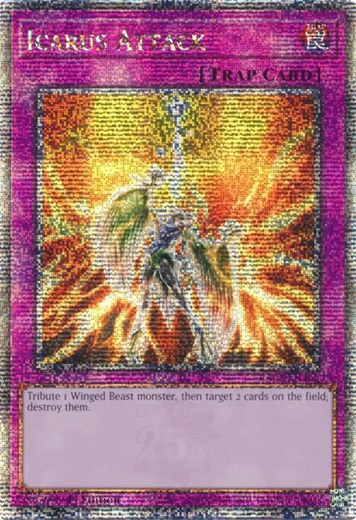 Icarus Attack - Quarter Century Secret Rare
