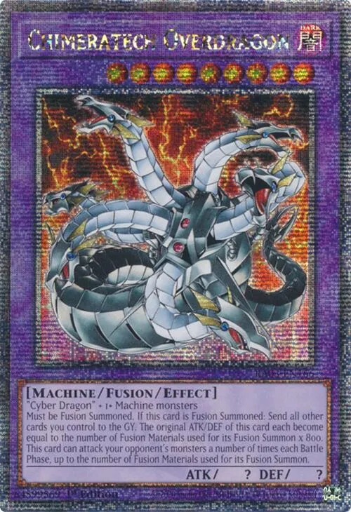 Chimeratech Overdragon - Quarter Century Secret Rare
