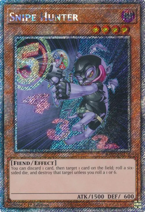 Snipe Hunter - Platinum Secret Rare