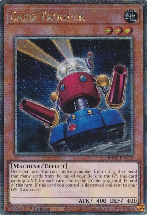 Card Trooper - Quarter Century Secret Rare