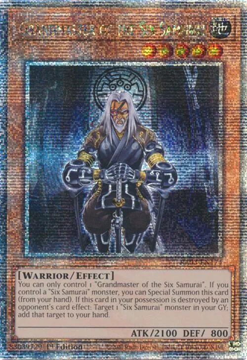 Grandmaster of the Six Samurai - Quarter Century Secret Rare