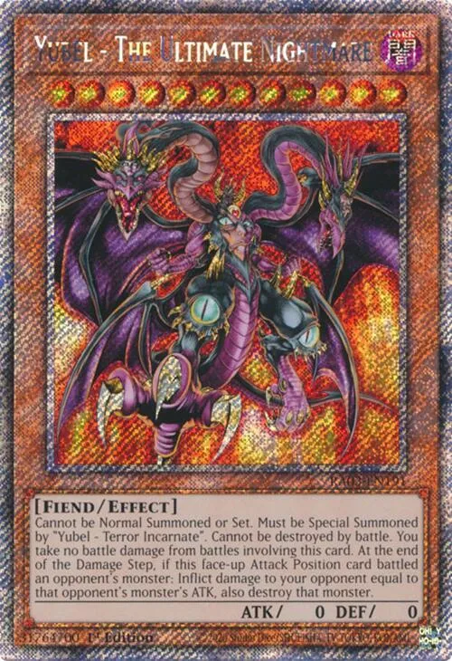 Yubel - The Ultimate Nightmare - Platinum Secret Rare