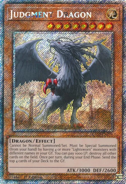 Judgment Dragon - Platinum Secret Rare