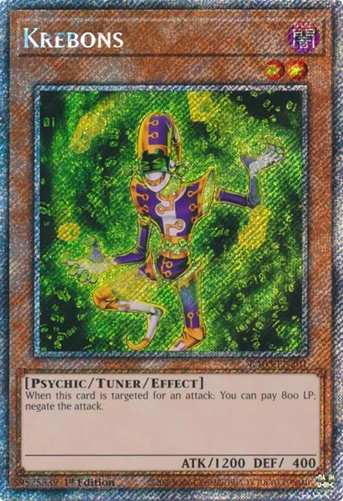 Krebons - Platinum Secret Rare
