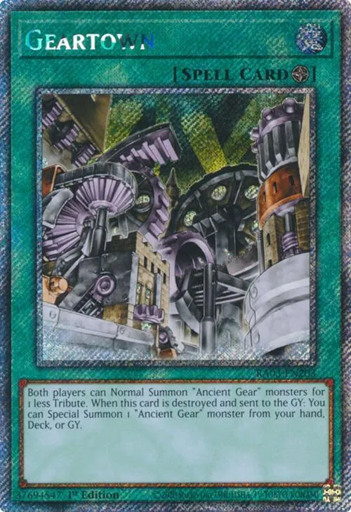 Geartown - Platinum Secret Rare